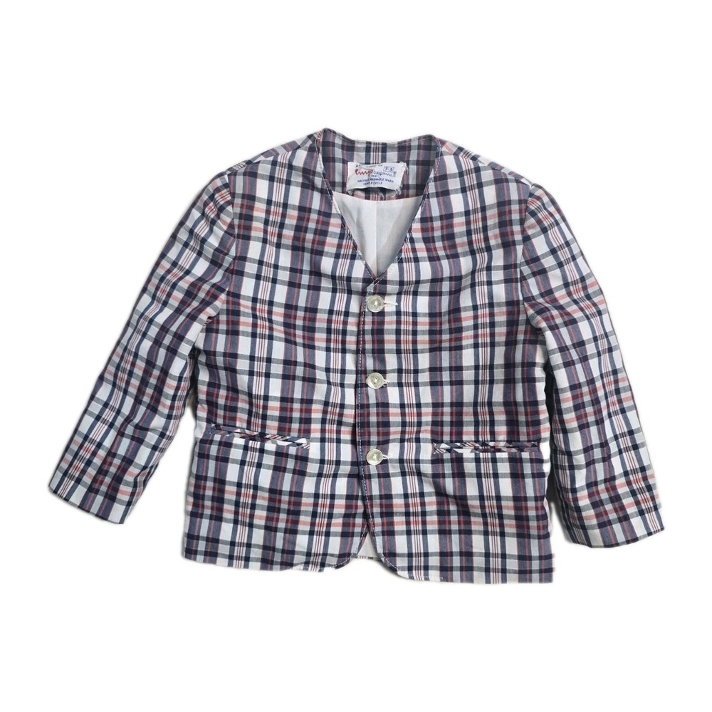 Vintage  IMP Boys Blazer  Jacket 3 T Plaid
